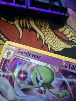 Pokemon Gardevoir Chilling Reign Foil Misprint Error Crimp Card - Image 2