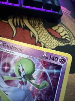 Pokemon Gardevoir Chilling Reign Foil Misprint Error Crimp Card - Image 3