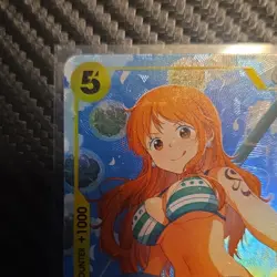 One Piece Card Game Nami SR Alt Art EB03-053 English NM Heroines Edition - Image 3