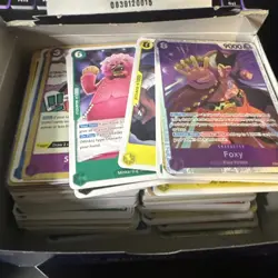 One Piece TCG Bulk lot over 700 cards ! Plenty of rares ! Don + leader cards - Image 4
