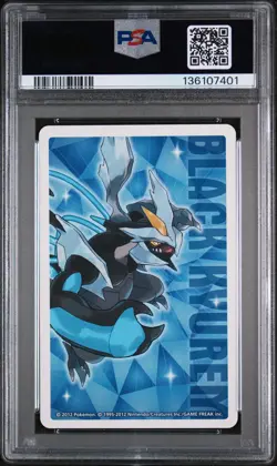 2012 POKEMON BLACK 2 PLAYING CARDS 4 OF DIAMONDS VULPIX PSA 10 - Image 2