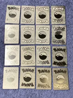 Set of 35 Charizard,Rare Ditto,Pikachu,Mewtwo,More Gold Foil Fan Art Card MP-NM - Image 3