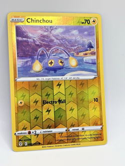 Pokemon Card - CHINCHOU # 052/203 - Reverse Holo - Evolving Skies (2021) - Image 5