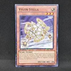 Vylon Stella BP02-EN107 1st Edition Mosaic Rare LP Light Play Yu-Gi-Oh! Card - Image 1
