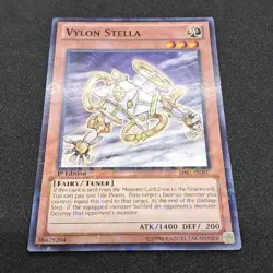 Vylon Stella BP02-EN107 1st Edition Mosaic Rare LP Light Play Yu-Gi-Oh! Card - Image 3