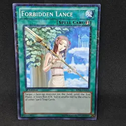 Forbidden Lance BP02-EN162 1st Edition Mosaic Rare NM Near Mint Yu-Gi-Oh! Card - Image 2