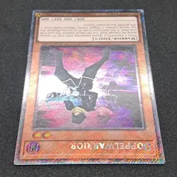 Doppelwarrior RA04-EN147 1st Edition Platinum Secret Rare NM Mint Yu-Gi-Oh! Card - Image 4