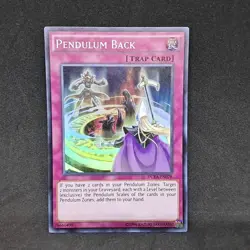 Pendulum Back DUEA-EN078 Unlimited Super Rare NM Near Mint Yu-Gi-Oh! Card - Image 1