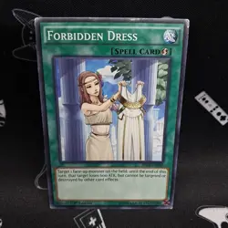 Forbidden Dress BP03-EN180 1st Edition MP Moderate Play Yu-Gi-Oh! Card - Image 1