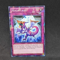 Miniaturize BP03-EN206 1st Edition Shatterfoil Rare NM Near Mint Yu-Gi-Oh! Card - Image 1
