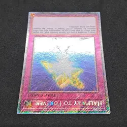 Halfway to Forever RA04-EN285 1st Edition Platinum Secret Rare NM Yu-Gi-Oh! Card - Image 4