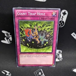 Giant Trap Hole LCJW-EN276 1st Edition LP Light Play Yu-Gi-Oh! Card - Image 1