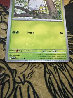 Pokemon Paldea Evolved Tarountula Misprint Error Crimped Card - Image 2