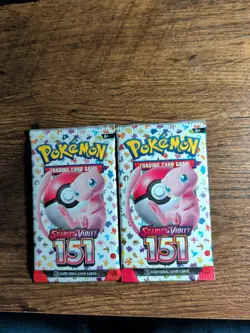 Pokemon TCG Scarlet & Violet 151 Booster Packs Sealed (2 packs- 20 Cards) - Image 1