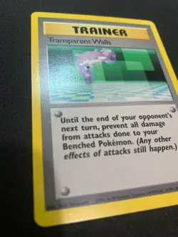 TRANSPARENT WALLS - 125/132 - GYM CHALLENGE - POKEMON CARD - LP - Image 2