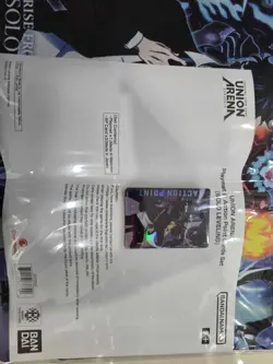 Union Arena Solo Leveling Playmat & Action Point Cards Set - Image 2