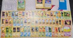 vintage Pokemon card lot MP/DMG c,un Holo, rare, Shadowless, 1st ed 200+ - Image 2