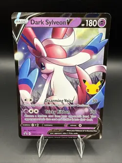 Dark Sylveon V SWSH134 SWSH: Sword & Shield Promo Cards Holo - Image 1