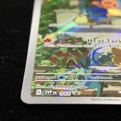 Pokemon Charmander 044 SV Promo Holo Black Star Promo Card - Image 3