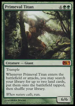 MTG PRIMEVAL TITAN EXC - TITANO PRIMITIVO - M11 - MAGIC - Image 1