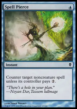 MTG SPELL PIERCE EXC - PERFORAMAGIE - ZEN - MAGIC - Image 1