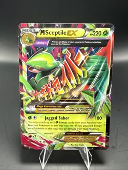 Pokemon M Sceptile EX 8/98 XY - Ancient Origins Holo - Image 2