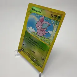 Pokemon TCG Reverse-Holo Nidoran 96/147 Aquapolis MP e-Card Common WoTC Vintage - Image 3