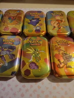 Pokemon TCG Scarlet & Violet 151 Mini Tin Full Set 10-Tins 20-Packs New Sealed - Image 5