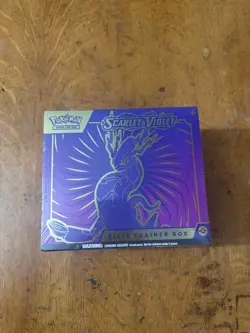 Nintendo Pokemon TCG Scarlet & Violet Elite Trainer Box - 9 Packs 820650853418 - Image 1