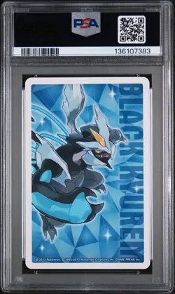 2012 POKEMON BLACK 2 PLAYING CARDS 6 OF DIAMONDS EEVEE PSA 10 - Image 2
