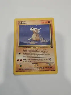 Pokemon TCG Cubone 50/64 Jungle Unlimited LP - Image 1