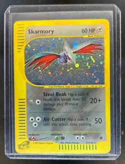 2002 Pokemon Expedition Set Skarmory Holo #27/165 - Image 1
