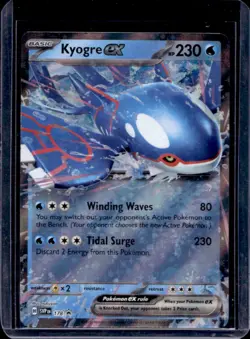 2023-25 Pokemon SV Black Star Promos Kyogre ex #178 - Image 1