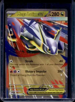2025 Pokemon Mega Evolution Latias ex Double Rare #100/132 - Image 1