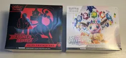 Pokemon TCG Prismatic Evolutions & Destined Rivals Elite Trainer Box ETB Lot NEW - Image 1