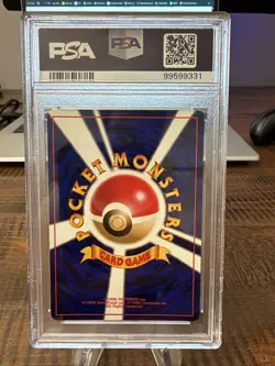 1997 Pokemon Japanese Jungle Vaporeon #134 Holo PSA 8 - Image 3