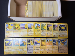 Collection Bulk Lot 450+ Pikachu Pokemon Cards Mixed WOTC-XY Vintage HP-DAMAGED - Image 1