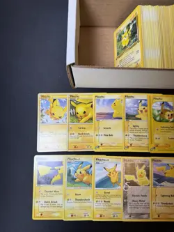 Collection Bulk Lot 450+ Pikachu Pokemon Cards Mixed WOTC-XY Vintage HP-DAMAGED - Image 2