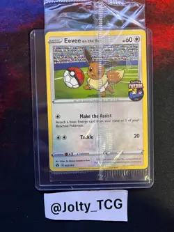 Pokemon Eevee on the Ball 002/005 Sealed Promo - Image 1