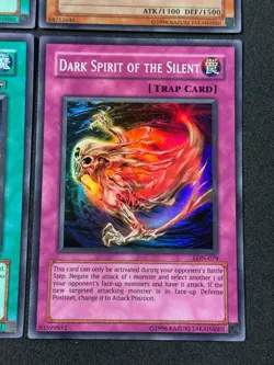 Yugioh 4X LON Holo Original Unlimited Fire Princess Mage Power Mask NM+ - Image 5