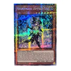 YuGiOh! Nightmare Apprentice (Starlight Rare) MP25-EN004 1stEd NM 2025 Mega Pack - Image 1