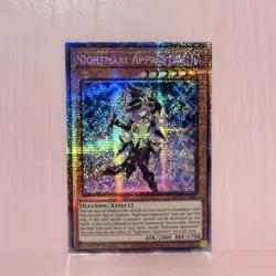 YuGiOh! Nightmare Apprentice (Starlight Rare) MP25-EN004 1stEd NM 2025 Mega Pack - Image 2