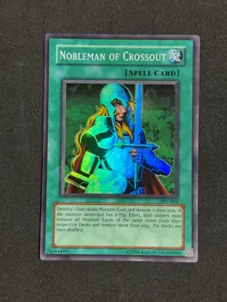 Yugioh Nobleman of Crossout PSV-034 'Spell' Super Rare 2003 NM - Image 1