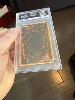 2001 Yugioh Japanese Thousand Knives Holo #P403 PSA 9 Premium Pack 4 - Image 2