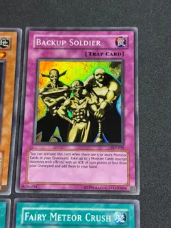 Yugioh PSV 4X Super 2002 Unl Parasite Backup Limiter Meteor Crush NM+ 'MAGIC' - Image 3
