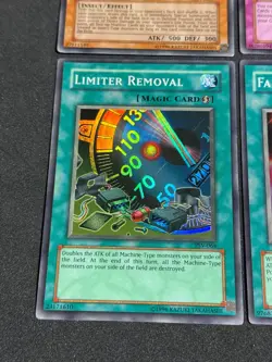 Yugioh PSV 4X Super 2002 Unl Parasite Backup Limiter Meteor Crush NM+ 'MAGIC' - Image 4