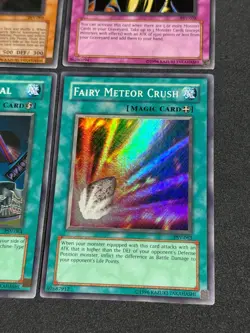 Yugioh PSV 4X Super 2002 Unl Parasite Backup Limiter Meteor Crush NM+ 'MAGIC' - Image 5