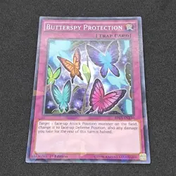 Butterspy Protection BP03-EN230 1st Edition Shatterfoil NM Near Mint Yu-Gi-Oh! - Image 3