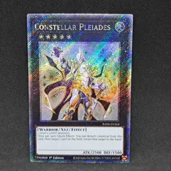 Constellar Pleiades RA04-EN164 1st Ed Platinum Secret NM Near Mint Yu-Gi-Oh! - Image 1