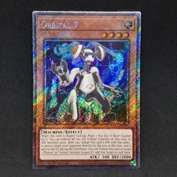 Orbital 7 RA04-EN197 1st Edition Platinum Secret Rare NM Near Mint Yu-Gi-Oh! - Image 1